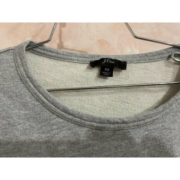 J. Crew Eyelet‎ Hem Sweatshirt Size XS - Picture 3 of 7